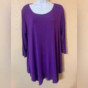 LARACE Purple Longline Women’s Top Womens Size L